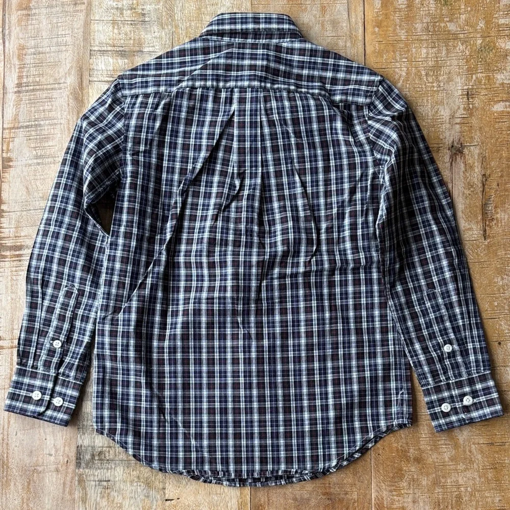 Ralph Lauren Boys Plaid Button-Down Shirt size 8